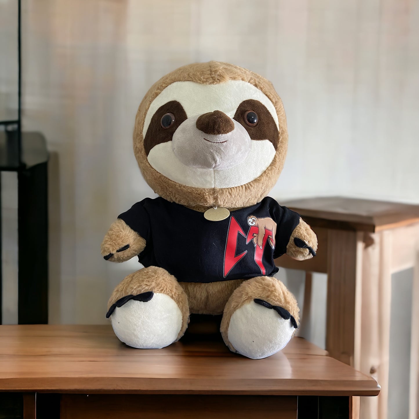 OSO PEREZOSO DE PELUCHE INSPIRADO EN NATANAEL CANO DISPONIBLE PARA PREVENTA